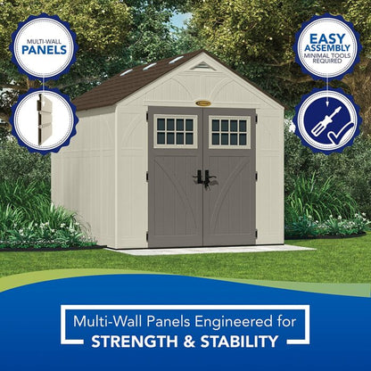 Suncast BMS8100 8′ x 10′ Tremont Storage Shed