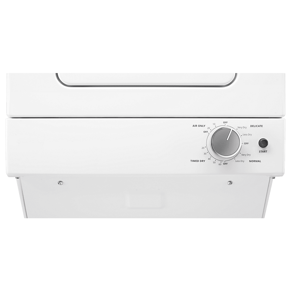 Whirlpool WET4024HW 24 inch White Electric Washer/Dryer Stacked Laundry Center