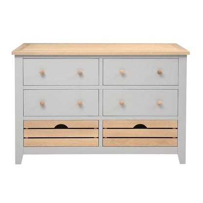 Chester Dove Grey Breakfast Bar Island and Stools Set
