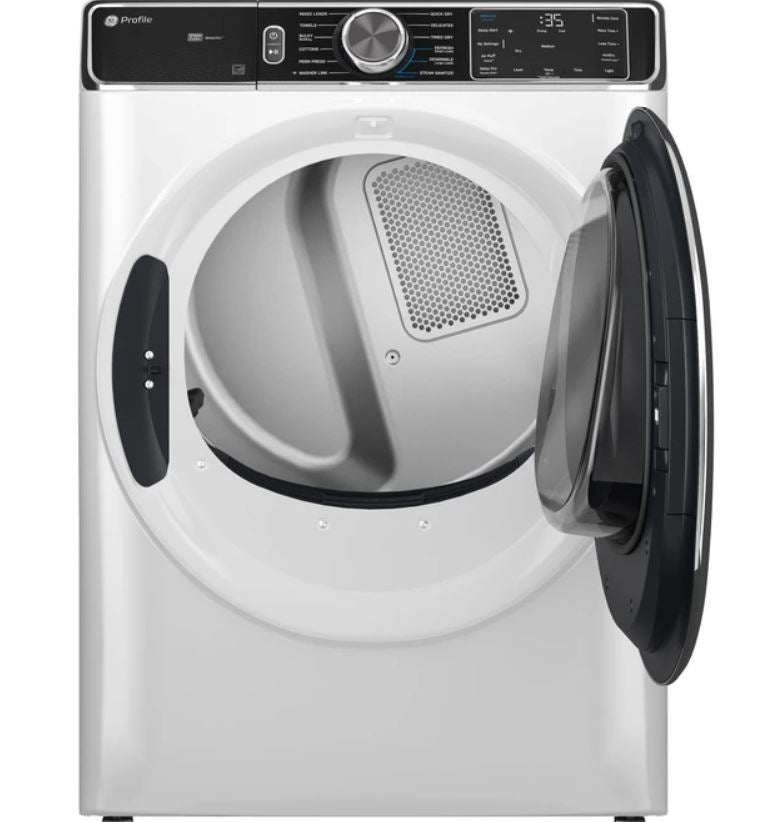 GE Profile™ 7.8 cu. ft. Capacity Smart Front Load Electric Dryer with Steam and Sanitize Cycle