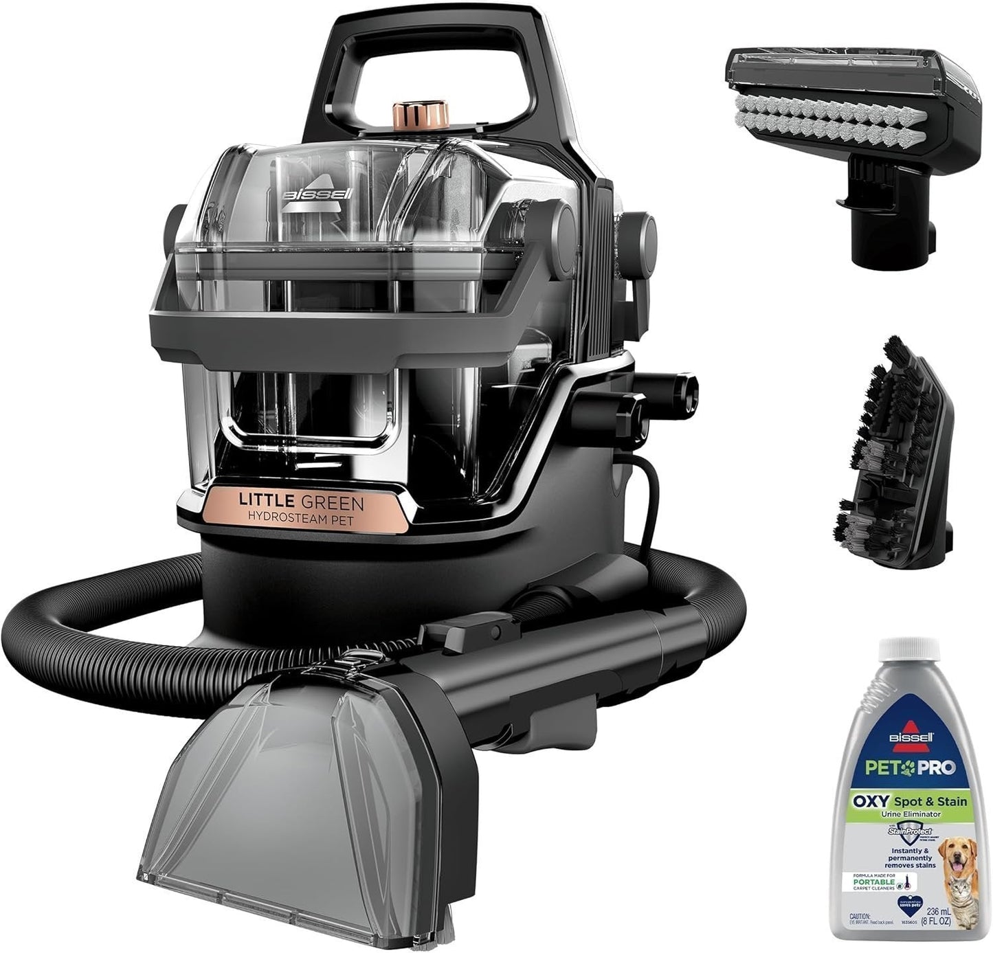BISSELL Little Green HydroSteam 3618 Portable Carpet &amp; Upholstery Cleaner