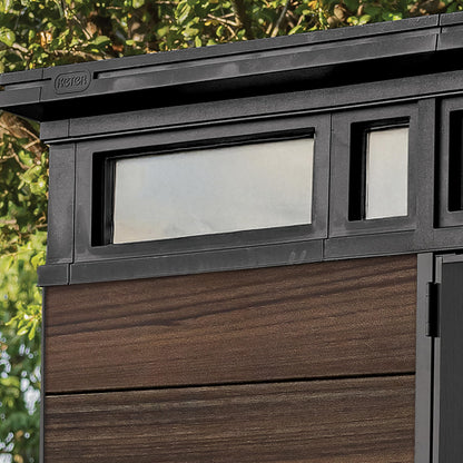 Keter 3.4 x 2.1 m Outdoor Garden Storage Shed with Lockable Double Doors