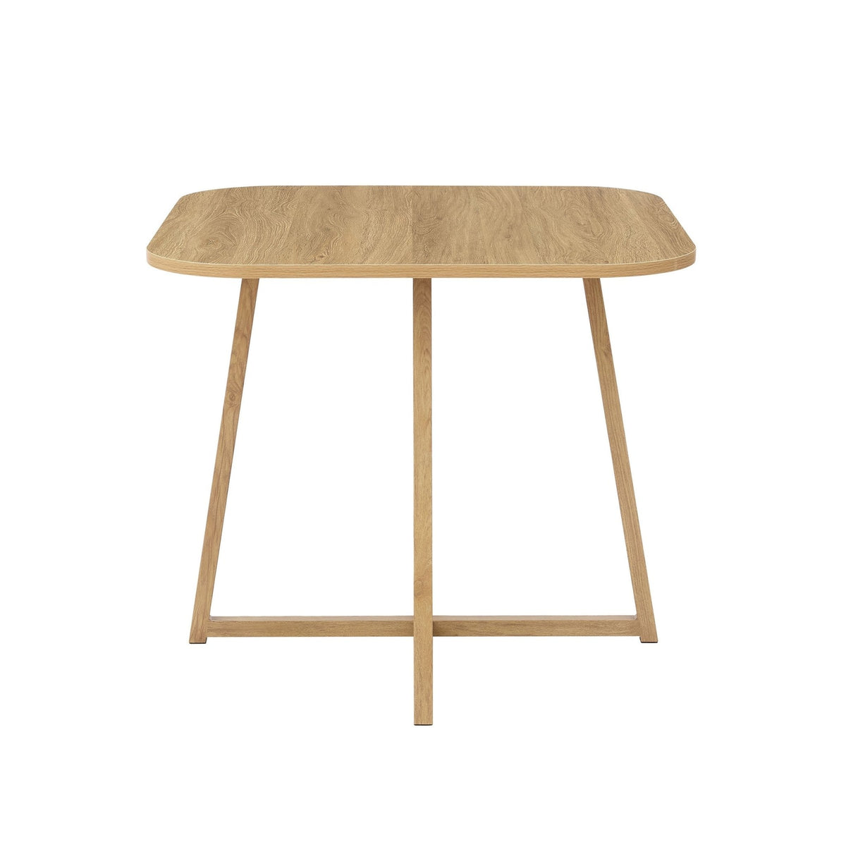 Ava Space Saver 4 Seater Dining Table and Chairs - Mushroom