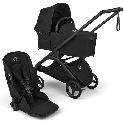 Bugaboo Dragonfly Travel System One Hand Fold Black