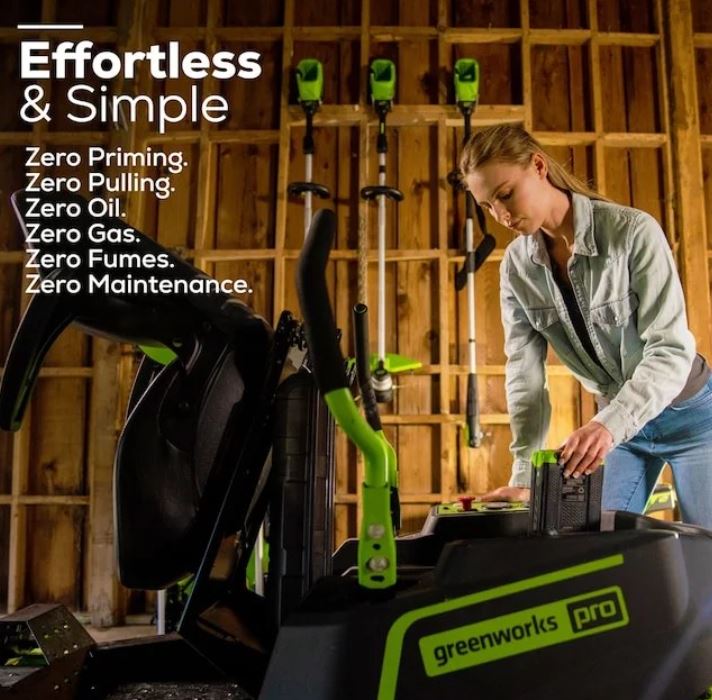 Greenworks Pro Crossover Zero Turn 42-in Lithium Ion Electric Riding Lawn Mower