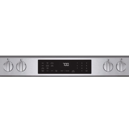GE Profile™ ENERGY STAR® 30" Smart Slide-In Induction and Convection Range with No Preheat Air Fry and EasyWash™ Oven Tray