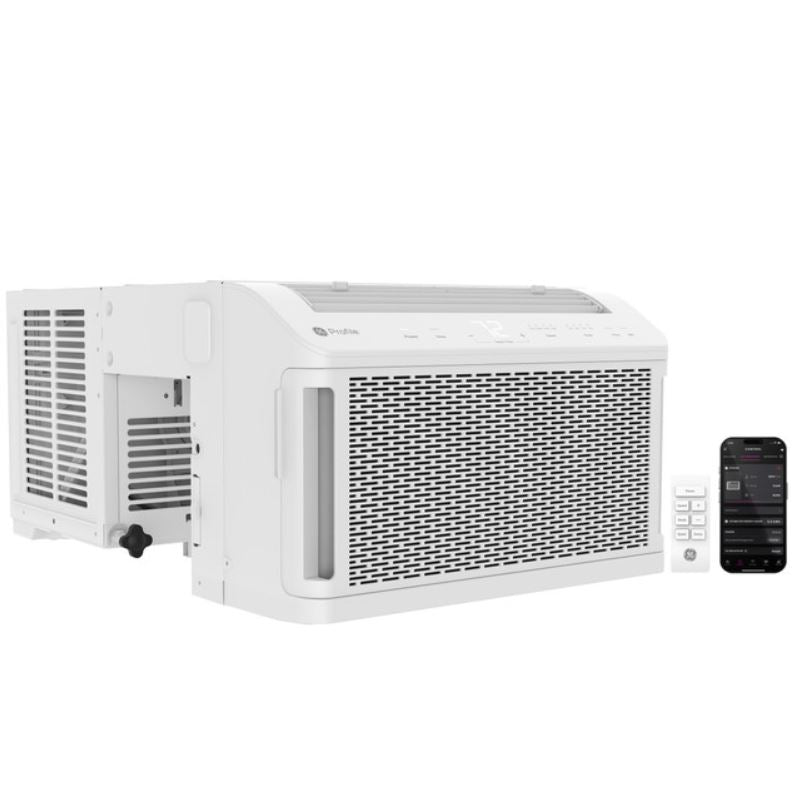 GE Profile ClearView™ 8,300 BTU Smart Ultra Quiet Window Air Conditioner for Medium Rooms up to 350 sq. ft.