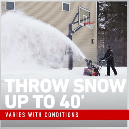 Toro 60V MAX* 24 in. (61 cm) SnowMaster® Single-Stage Snow Blower - (1) 10.0Ah & (1) 5.0Ah Batteries Included