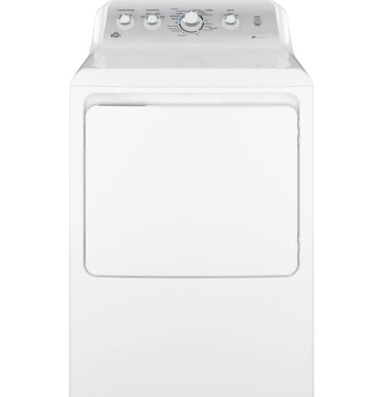 GE® 7.2 cu. ft. Capacity aluminized alloy drum Electric Dryer with Sensor Dry