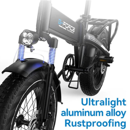 G-Force 750W T42 Folding Fat Tire Electric Bike