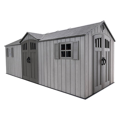 Lifetime 20 Ft. X 8 Ft. Outdoor Storage Shed