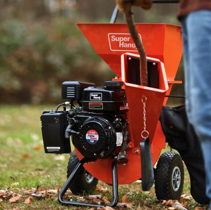 SuperHandy Wood Chipper Shredder Mulcher Heavy Duty 7HP 212cc Gas Engine