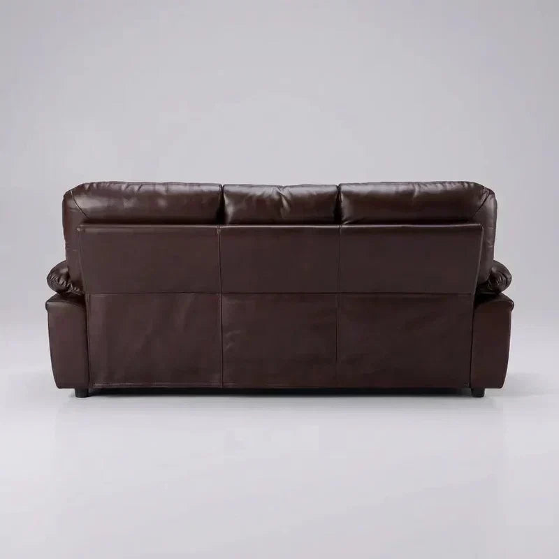 Verona Brown Leather 3+2 Seater Sofa Set Collection