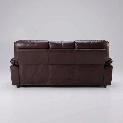 Verona Brown Leather 3+2 Seater Sofa Set Collection