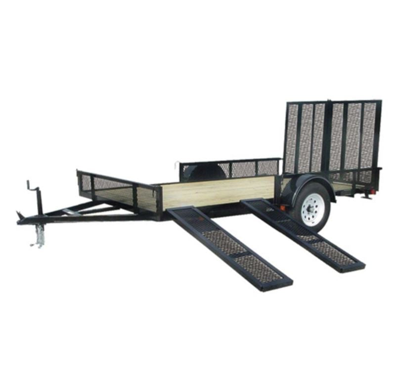 7 X 14 Carry-On ATV Trailer with Gate Ramps